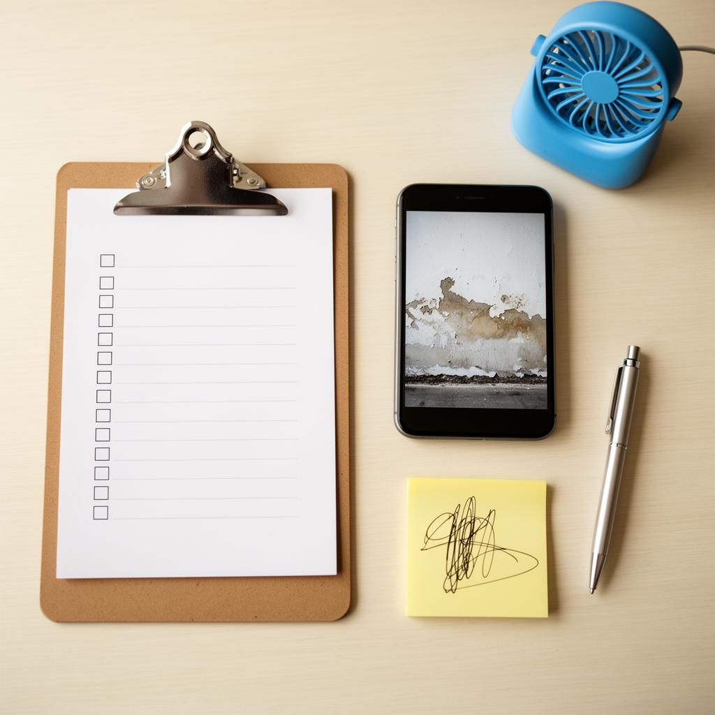 Emergency water damage checklist for homeowners